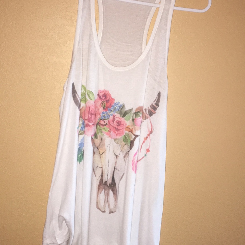 Cow skull tank